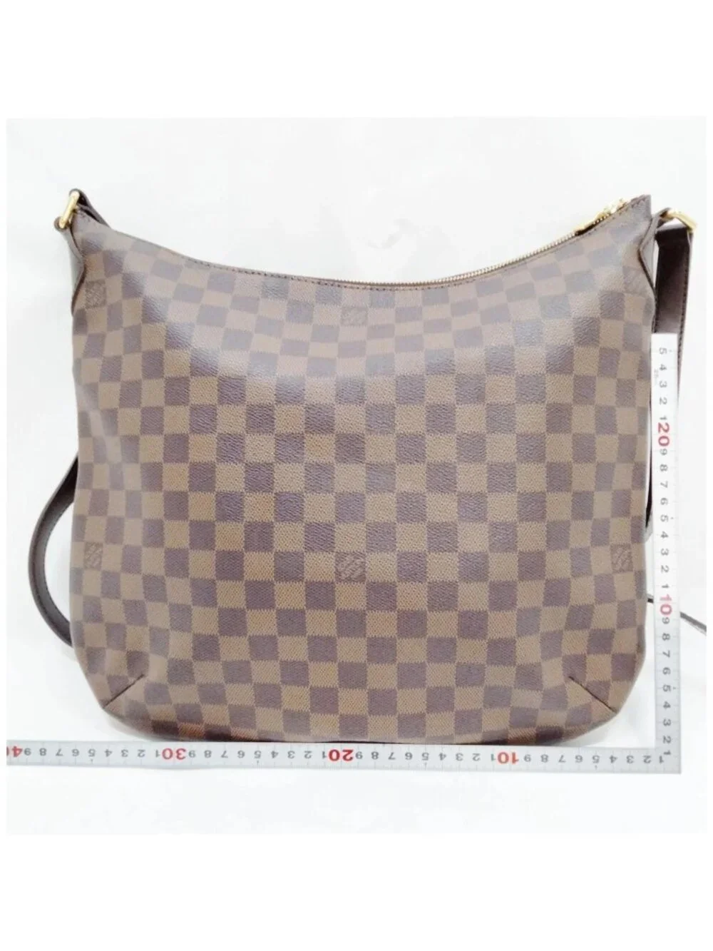 Authentic Louis Vuitton Bloomsbury GM Damier Ebene Crossbody